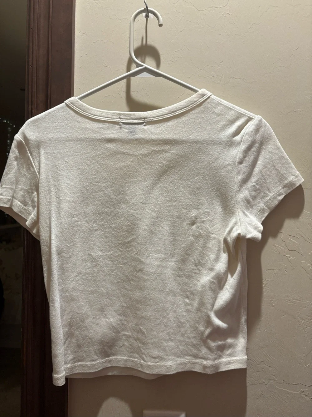 Dry Goods White graphic Tee with Navy Graphic - Kids